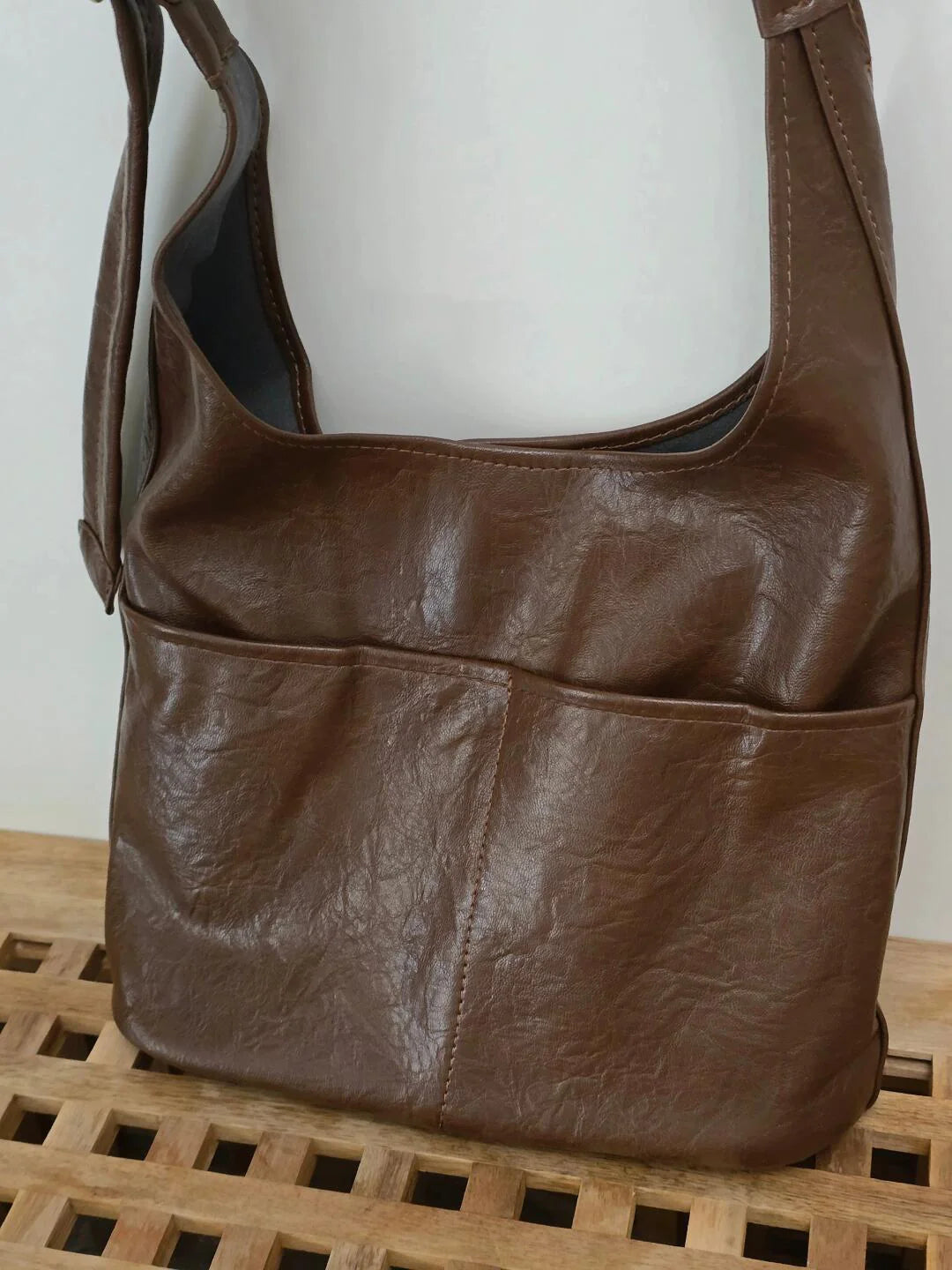 Custom Pet Embroidery Shoulder Bag with Inner Pouch