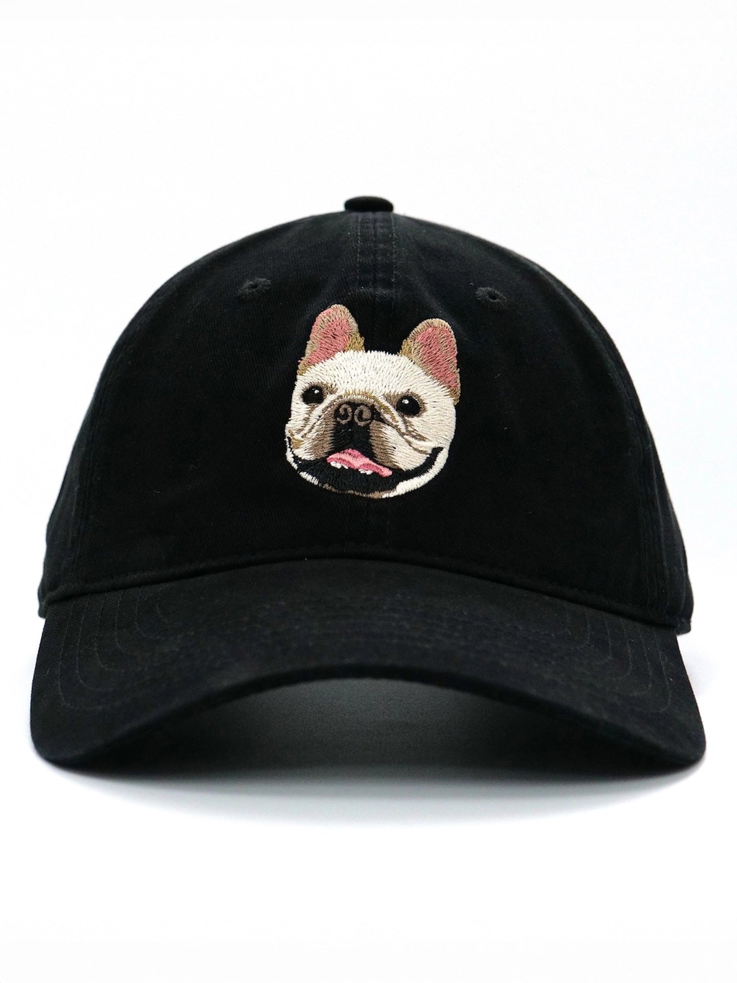 French Bulldog Embroidered Baseball Cap