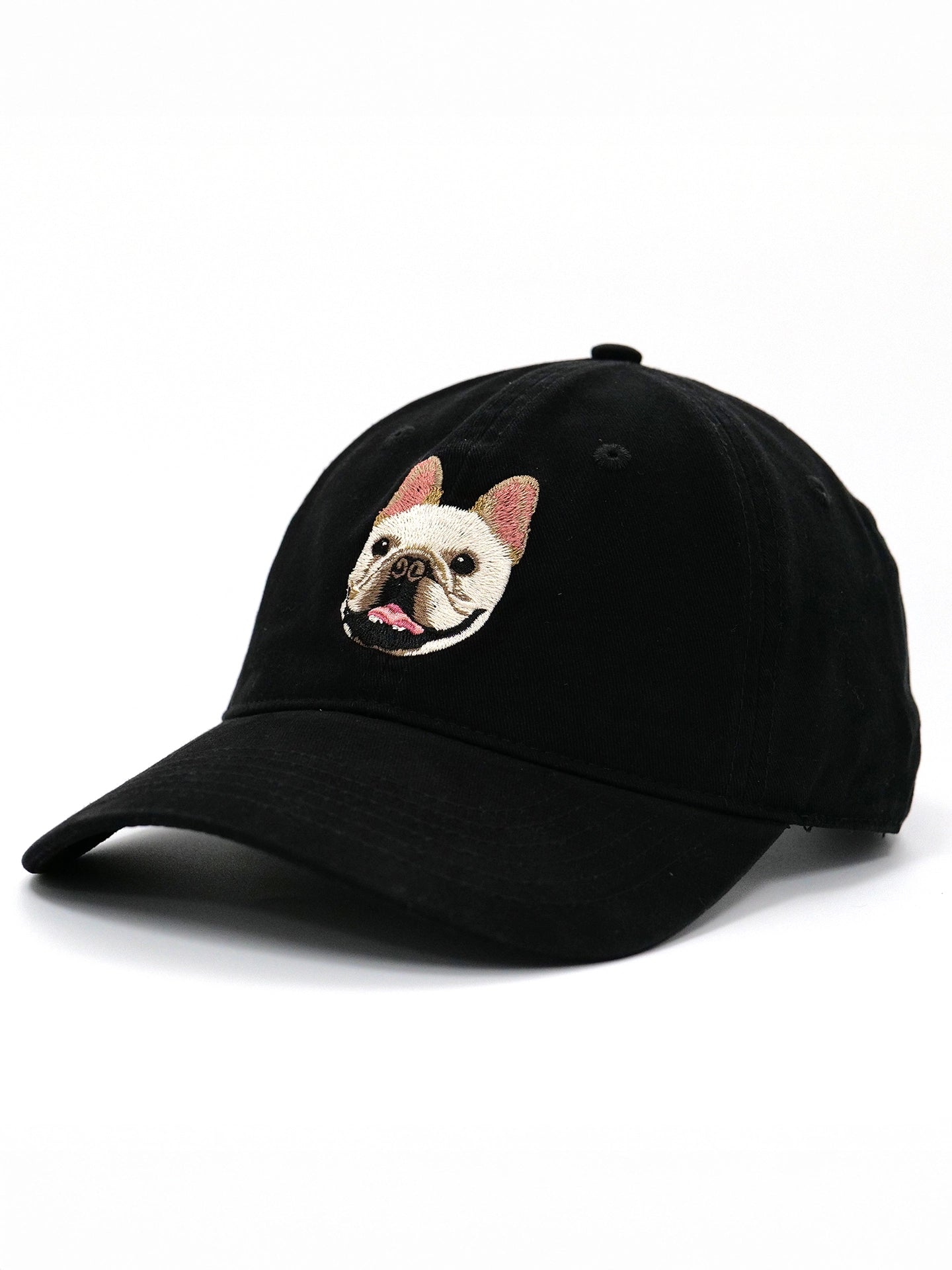 French Bulldog Embroidered Baseball Cap
