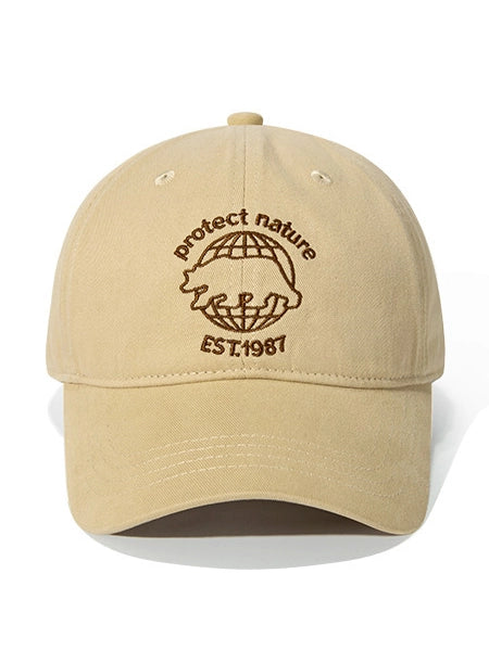 Eco-Friendly Rhinoceros Embroidered Baseball Cap - Support Wildlife Conservation (EST 1987)