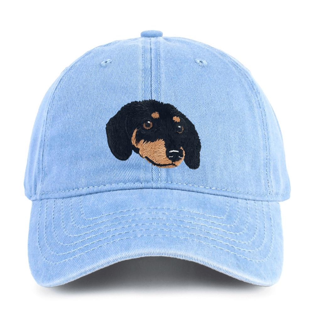 Dachshund Embroidered Baseball Cap