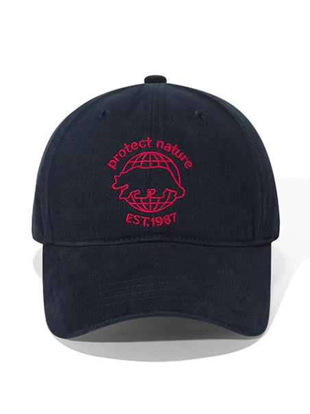 Eco-Friendly Rhinoceros Embroidered Baseball Cap - Support Wildlife Conservation (EST 1987)