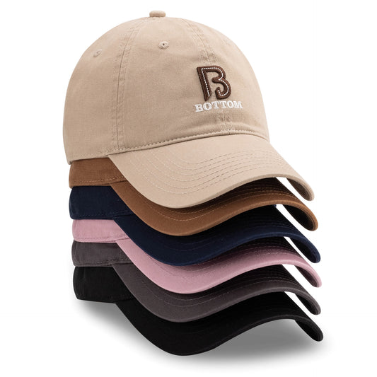 Vintage “B” Embroidered Baseball Cap