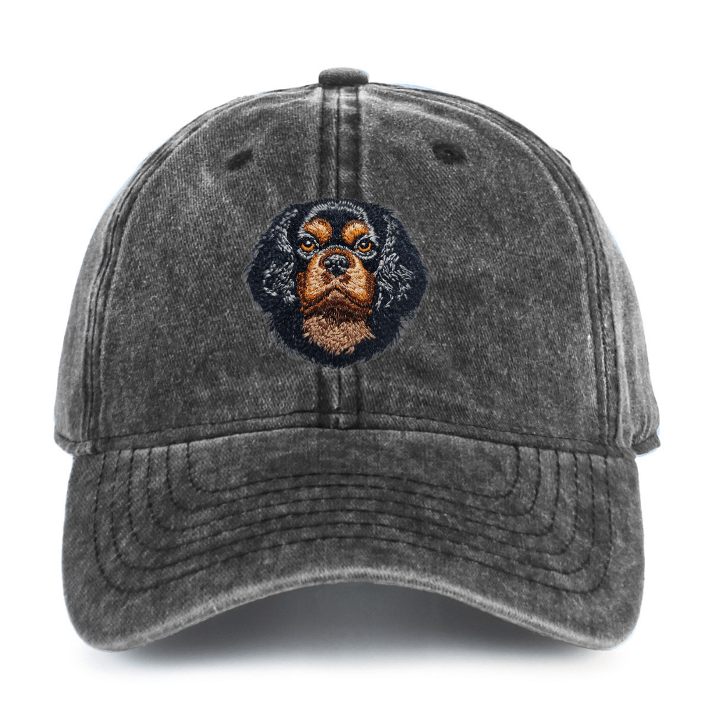 Cavalier King Charles Spaniel Embroidered Baseball Cap