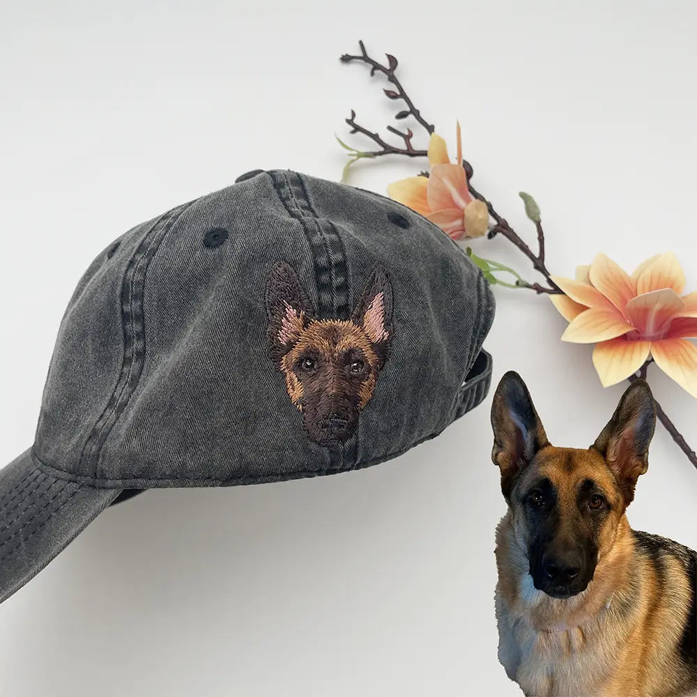 Custom Pet Embroidered Retro Hat