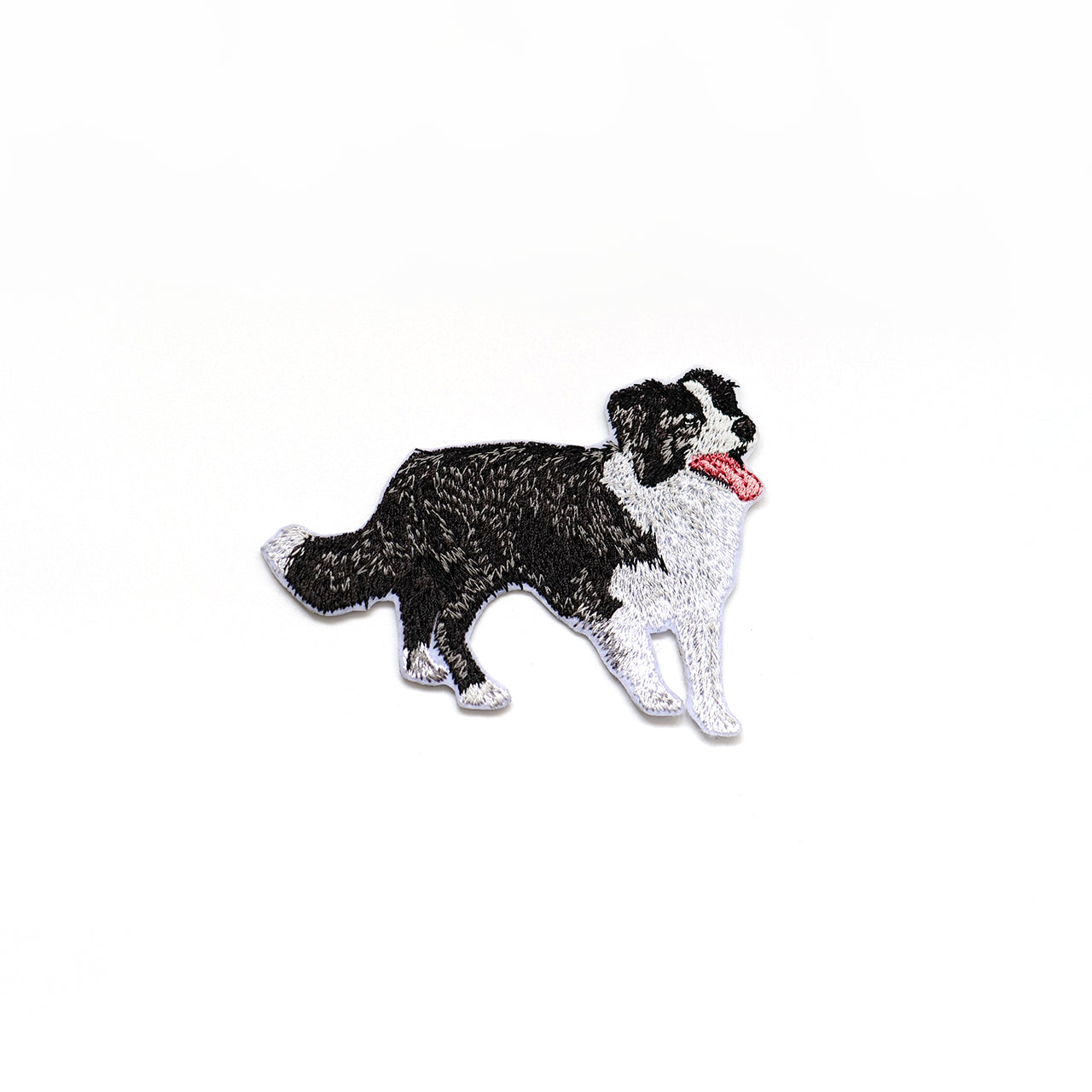 Border Collie Embroidered Sticker Patch