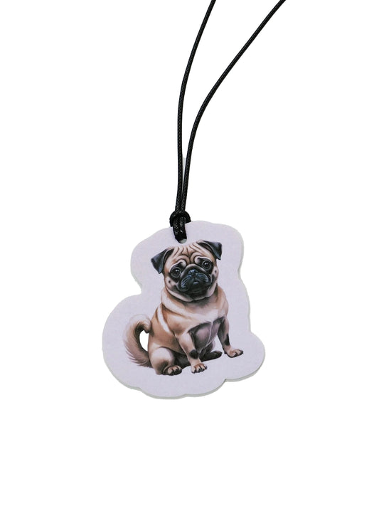 Pug Car Air Freshener