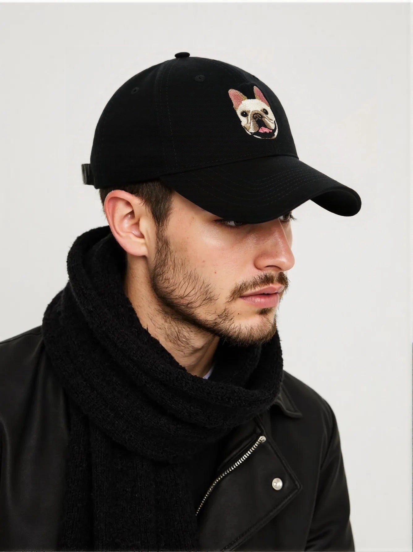French Bulldog Embroidered Baseball Cap